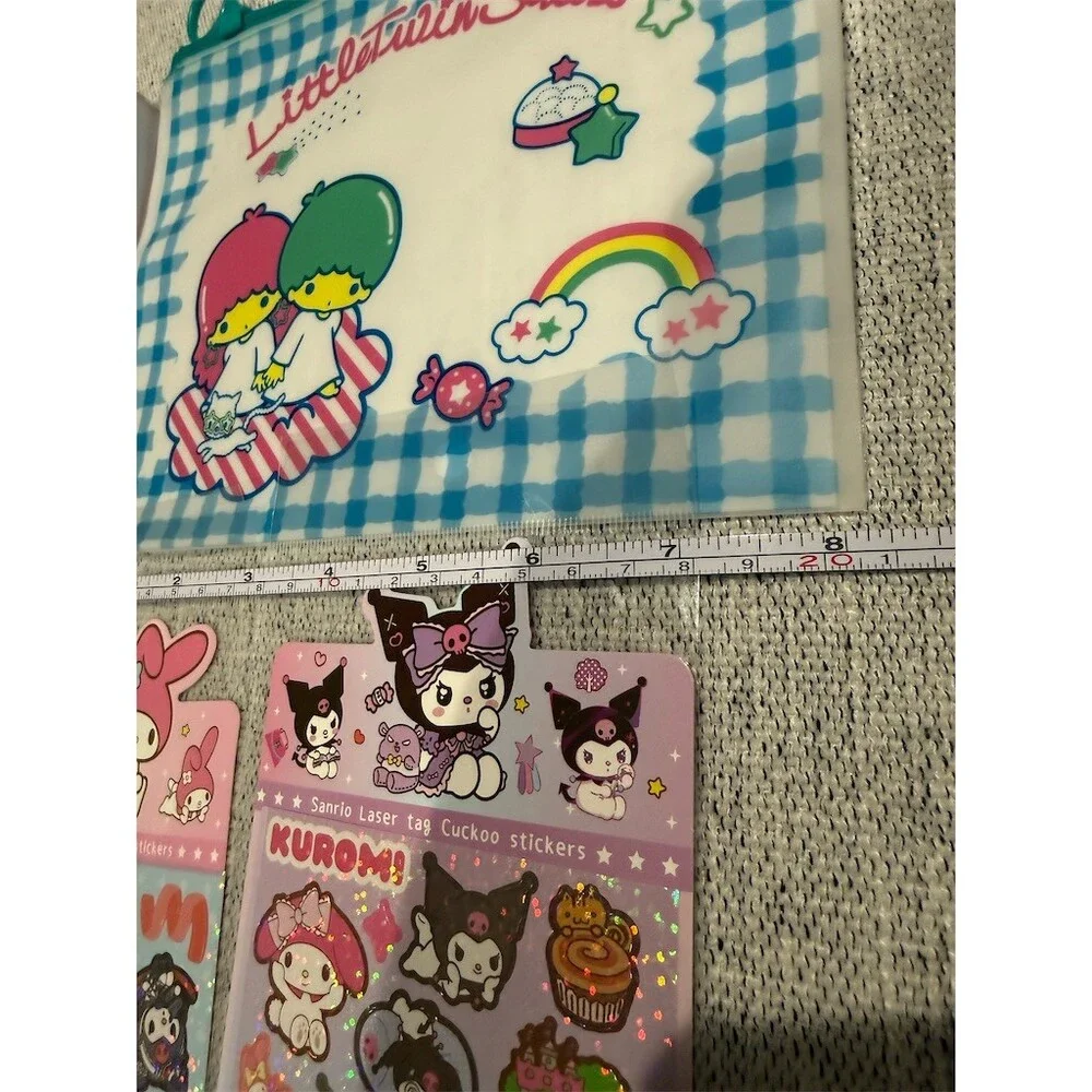 10 pc bundle lot Sanrio Hello Kitty Friends Stationery Stickers Set cute kawaii